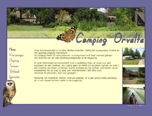 Tablet Screenshot of campingorvelte.nl